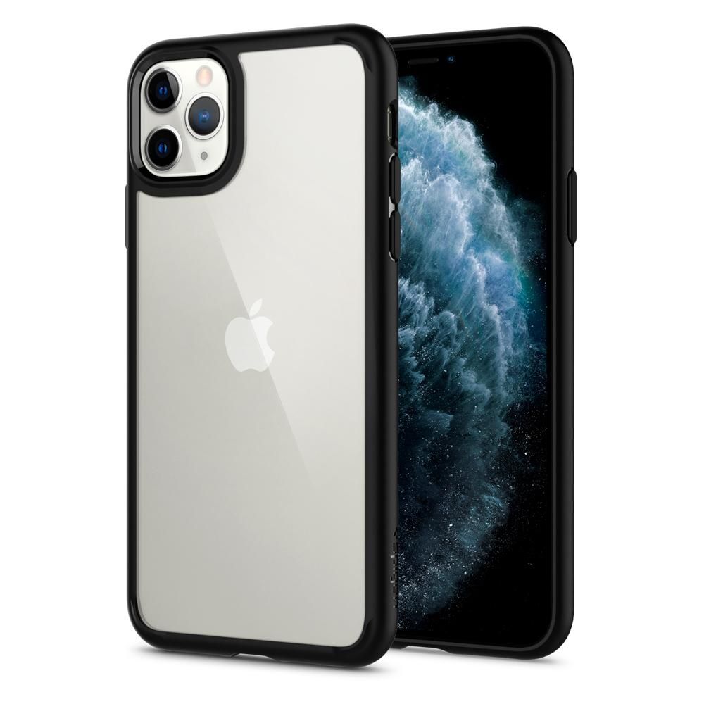 SPIGEN ULTRA HYBRID IPHONE 11 PRO MAX MATTE BLACK