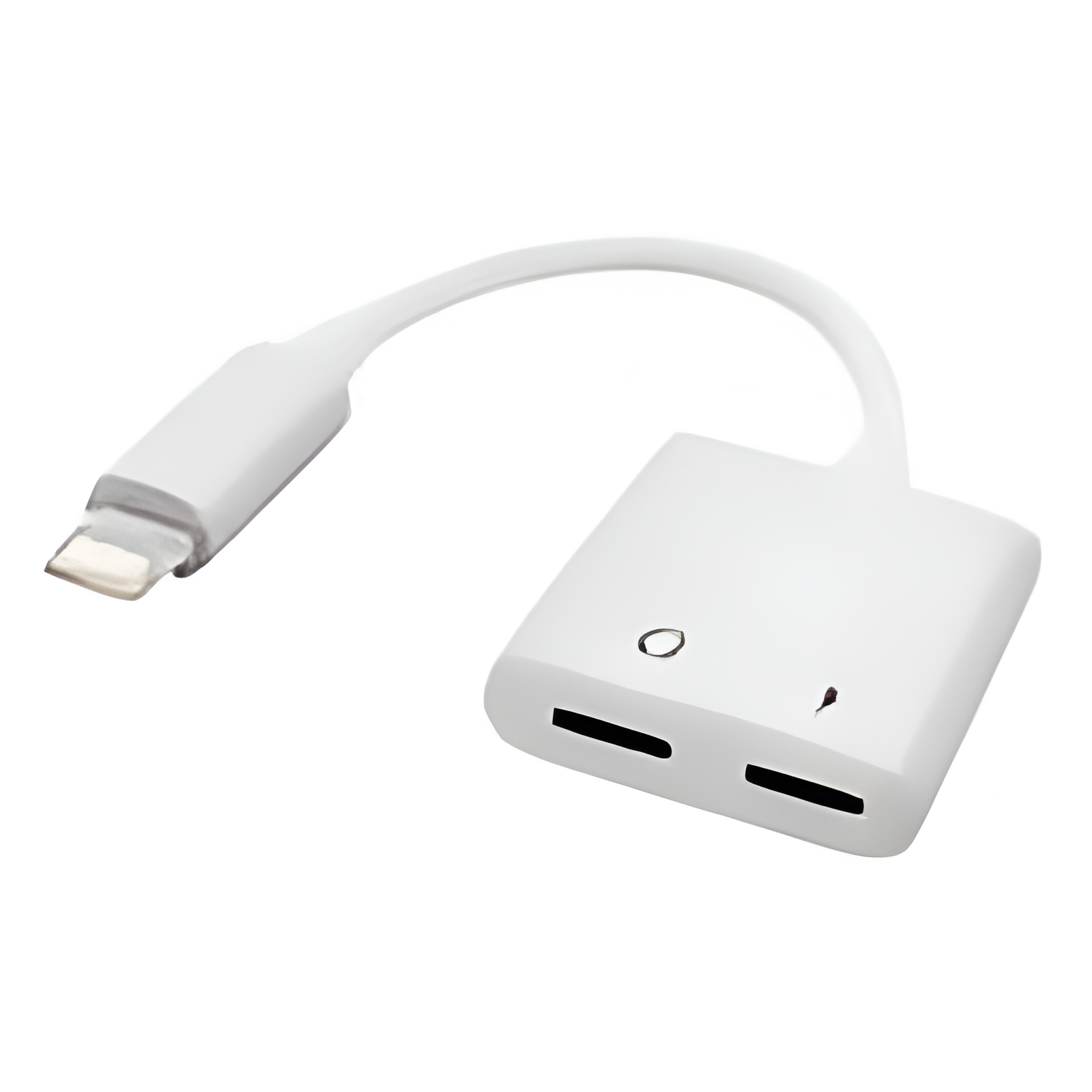 Dual lightning audio & charge adapter