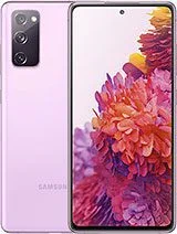 Front view of a Samsung Galaxy S20 FE 2022 smartphone screen display