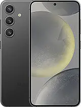 Front view of a Samsung Galaxy S24 Plus smartphone screen display
